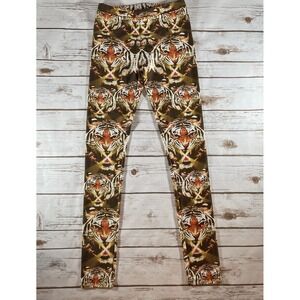Sportsgirl Tiger Print Leggings Bold and Stylish Activewear Size XS